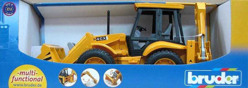 德國 Bruder 1/16 怪手堆土兩用工程車