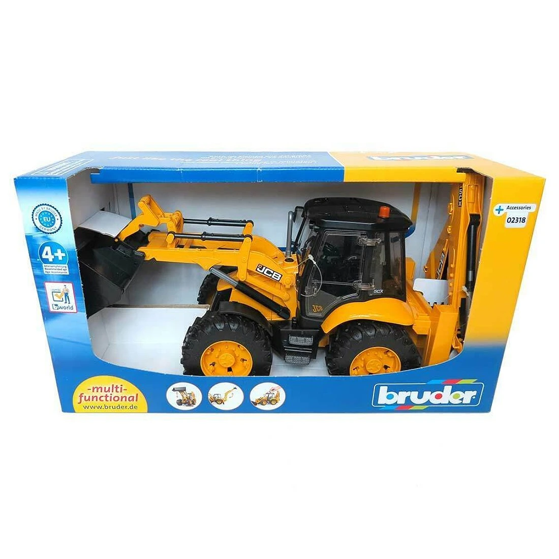 德國 Bruder 1/16 JCB 5CX 挖土機