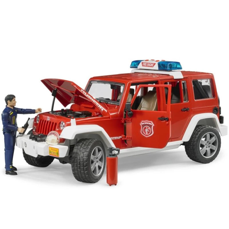 德國 Bruder 1/16 消防越野車