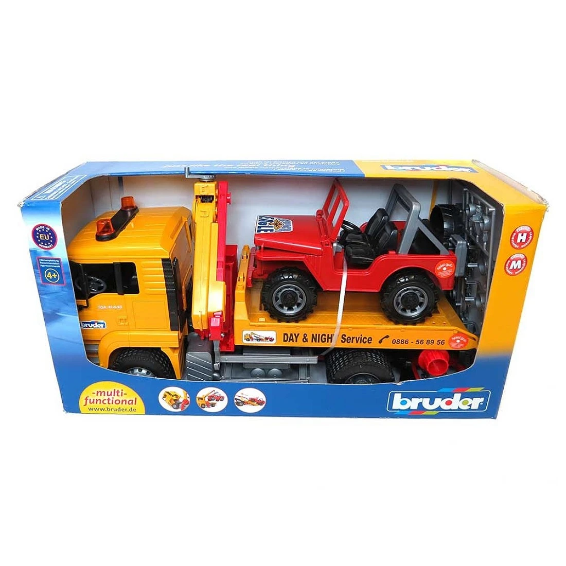 德國 Bruder 1/16 道路救援車