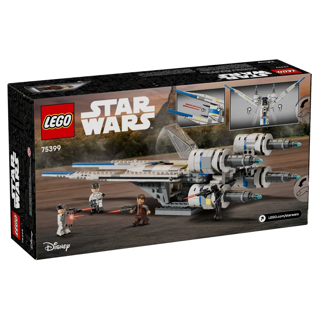 Lego 樂高 Star Wars 星際大戰 75399 反抗軍 U 翼星際戰機