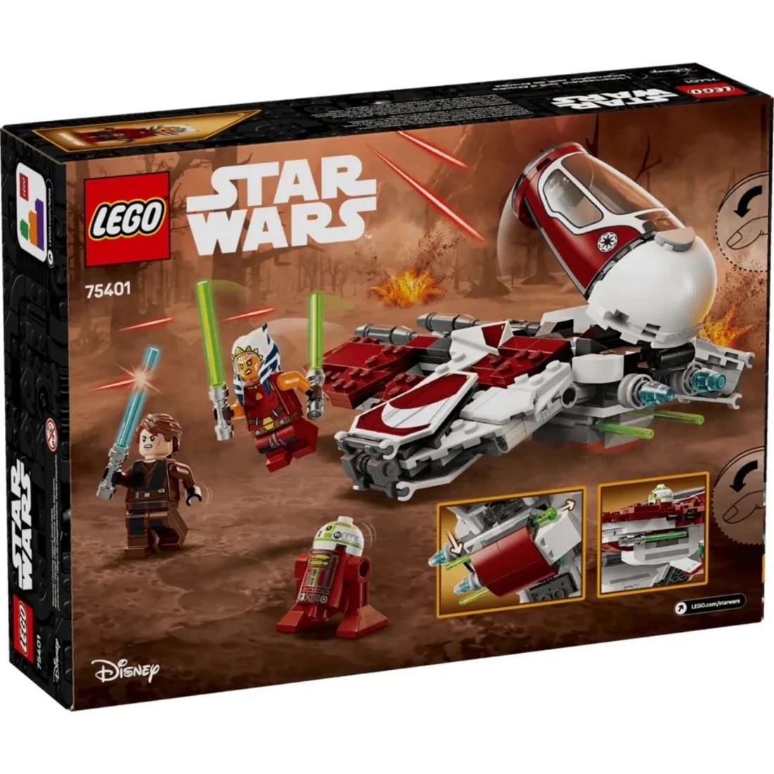 Lego 樂高 Star Wars 星際大戰 75401 亞蘇卡的絕地攔截機