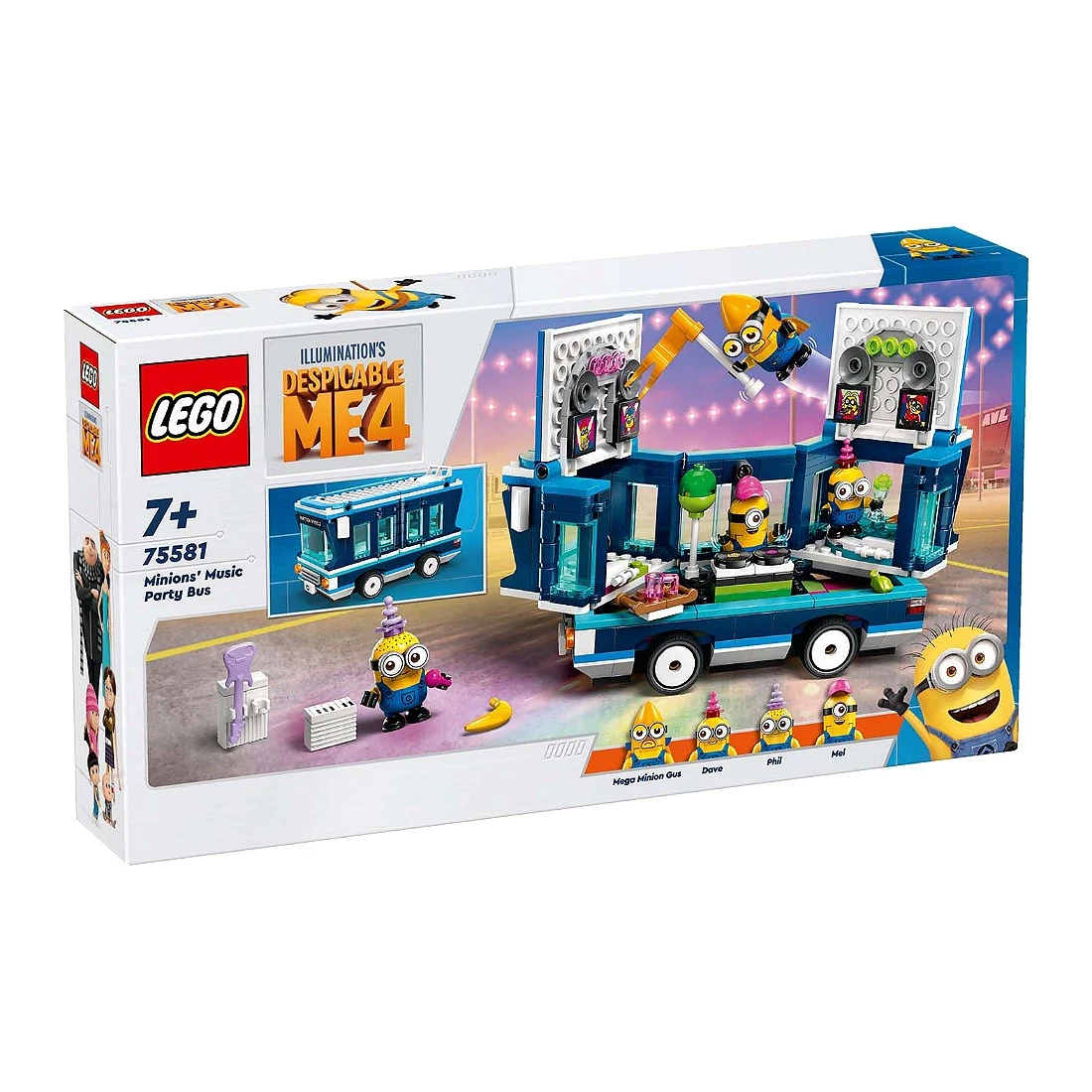 Lego 樂高  Movie 電影 Minions 神偷奶爸4 75581 小小兵的音樂派對巴士