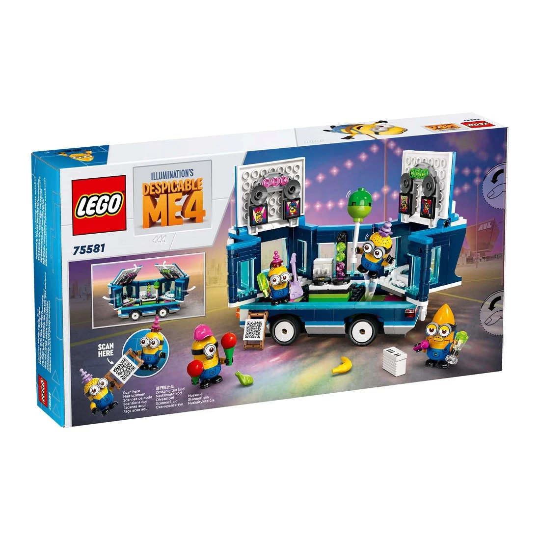 Lego 樂高  Movie 電影 Minions 神偷奶爸4 75581 小小兵的音樂派對巴士