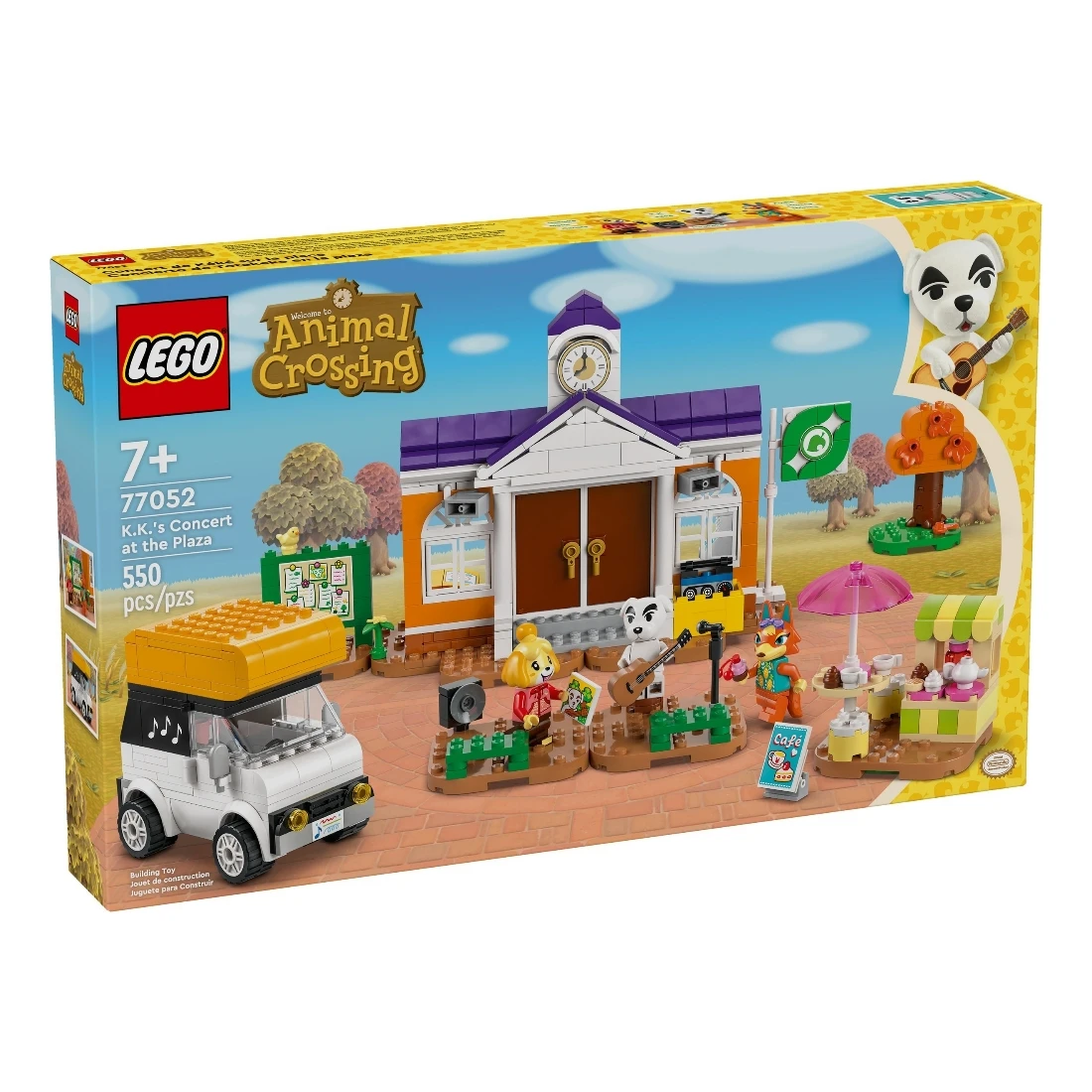 Lego 樂高 動物森友會 77052 廣場上的 KK 演唱會