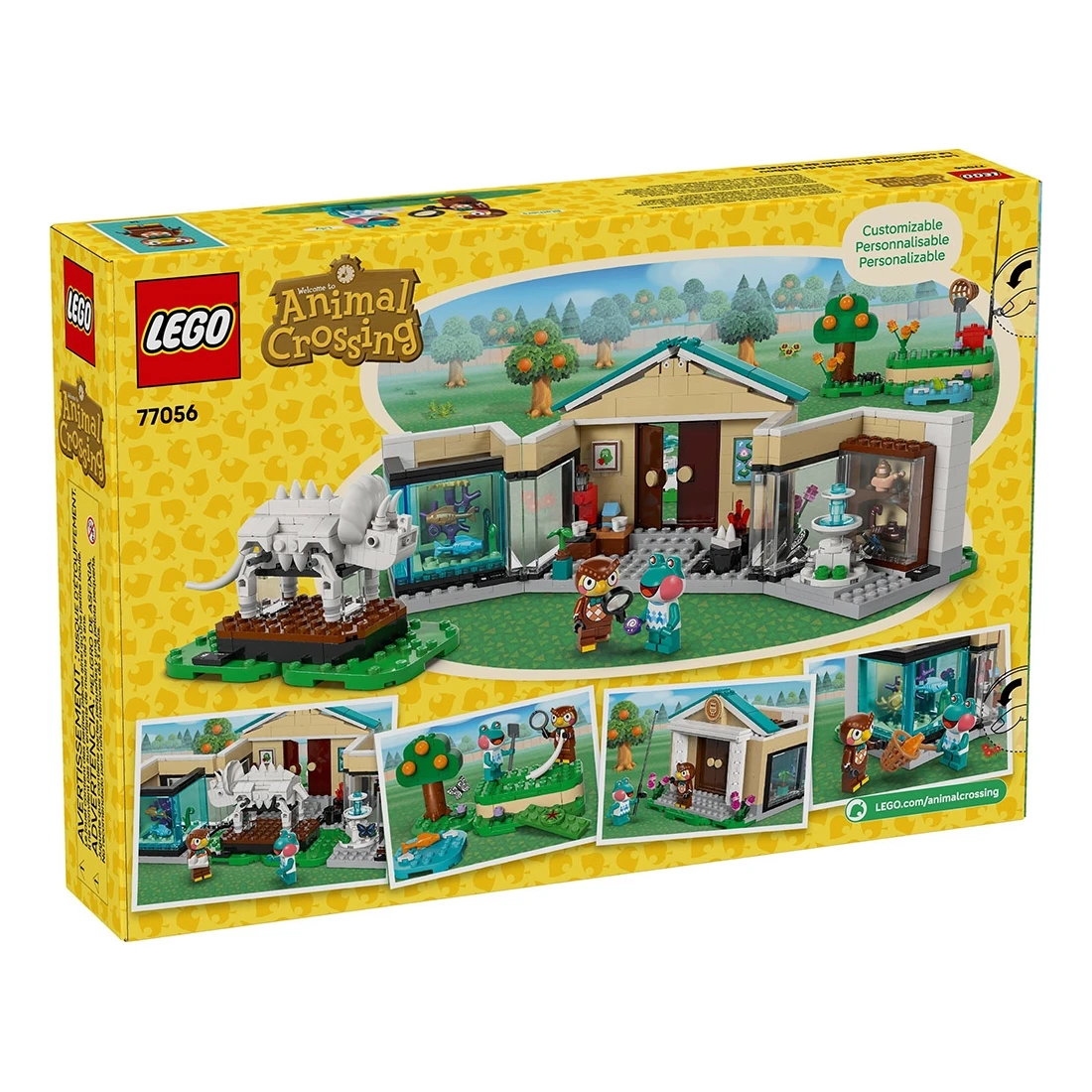 Lego 樂高 動物森友會 77056 傅達與森林博物館