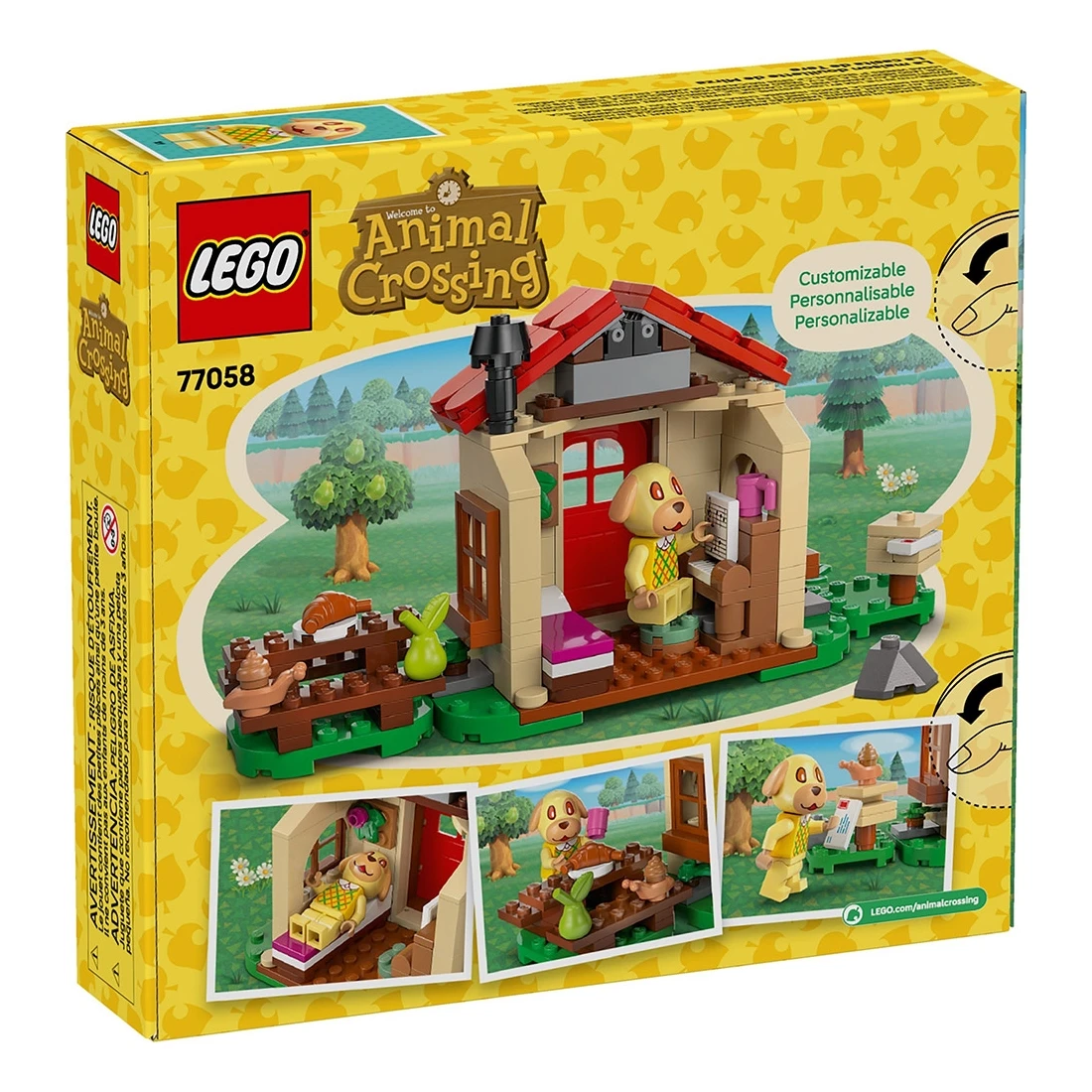 Lego 樂高 動物森友會 77058 牛奶糖的小家