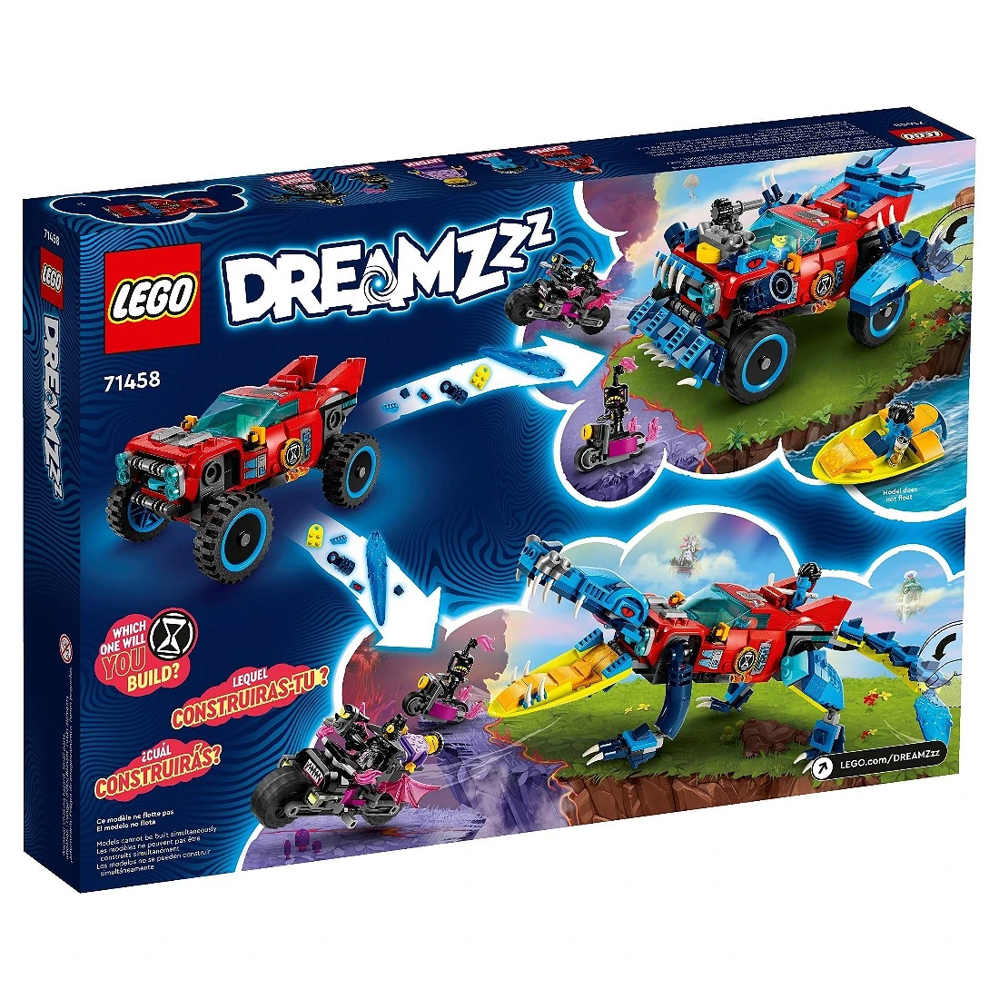 Lego 樂高 DREAMZzz 追夢人的試煉 71458 鱷魚車