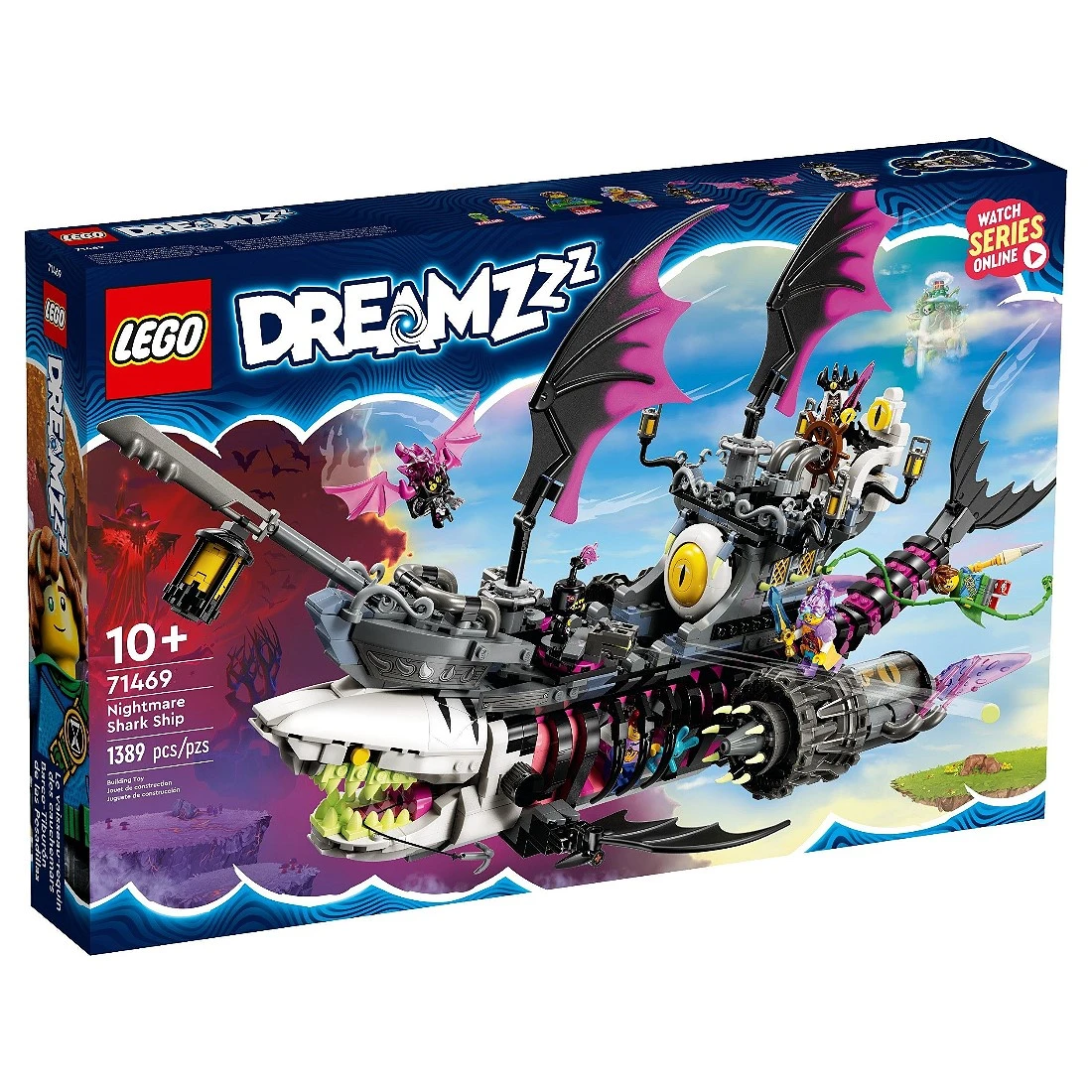 Lego 樂高 DREAMZzz 追夢人的試煉 71469 惡夢鯊魚船