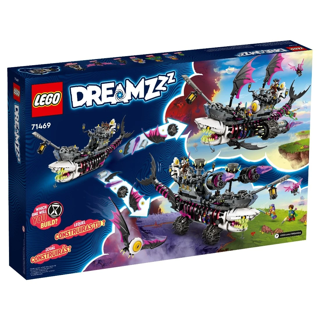 Lego 樂高 DREAMZzz 追夢人的試煉 71469 惡夢鯊魚船