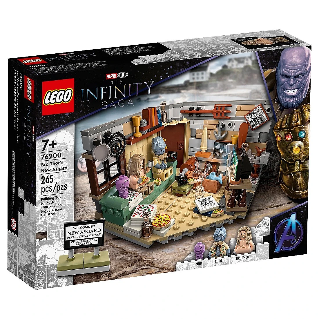Lego 樂高 MARVEL 漫威 76200 胖索爾的新阿斯嘉