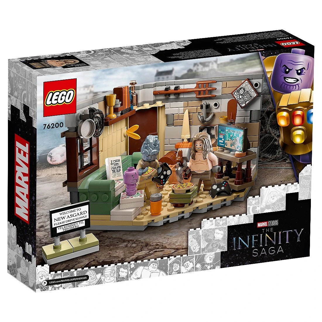 Lego 樂高 MARVEL 漫威 76200 胖索爾的新阿斯嘉