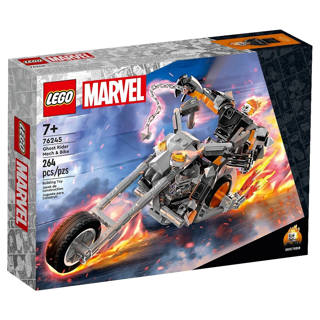 Lego 樂高 MARVEL 漫威 76245 惡靈戰警與摩托車