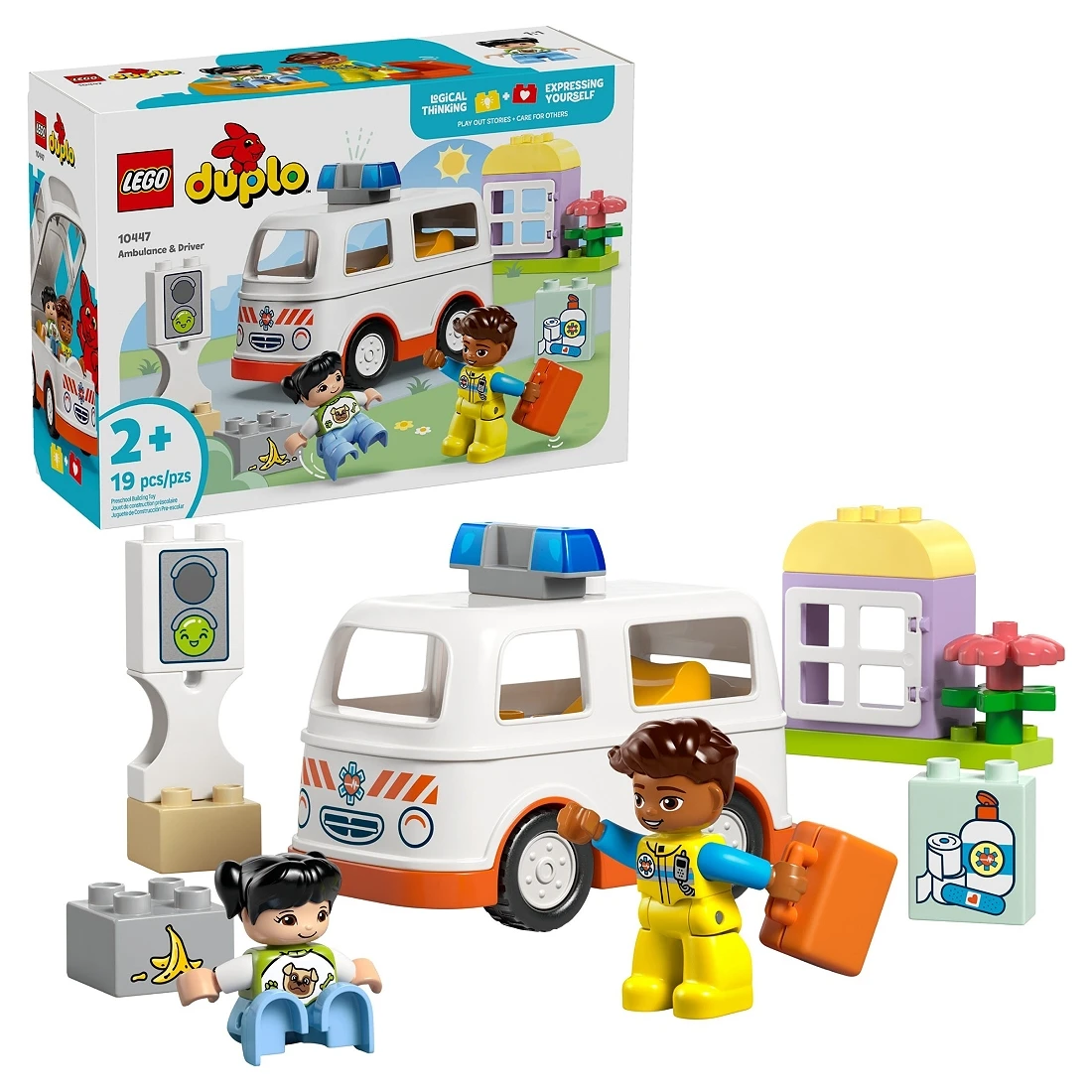 Lego 樂高 Duplo 得寶 10447 救護車和駕駛員