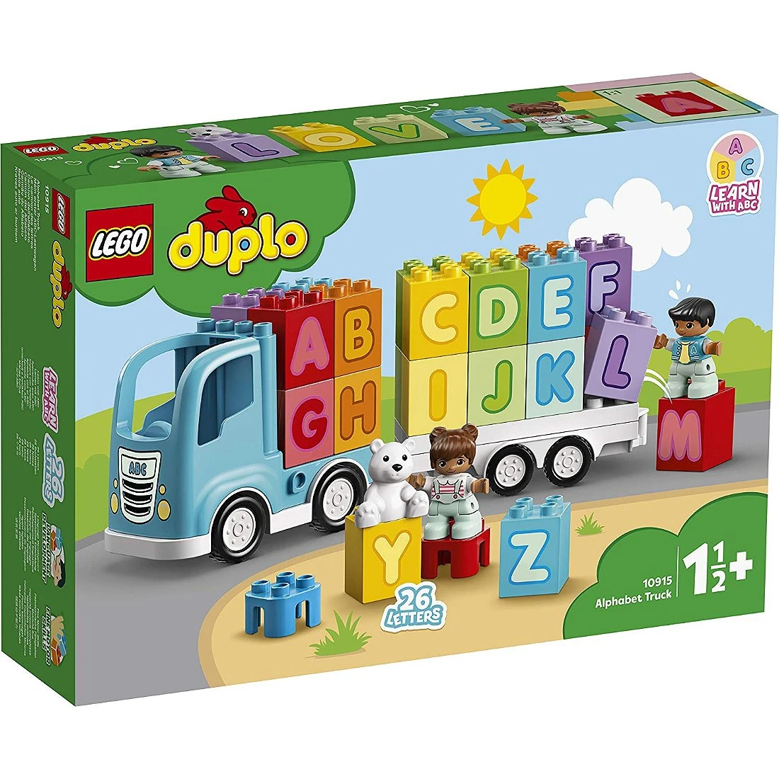Lego 樂高 Duplo 得寶 10915 字母卡車