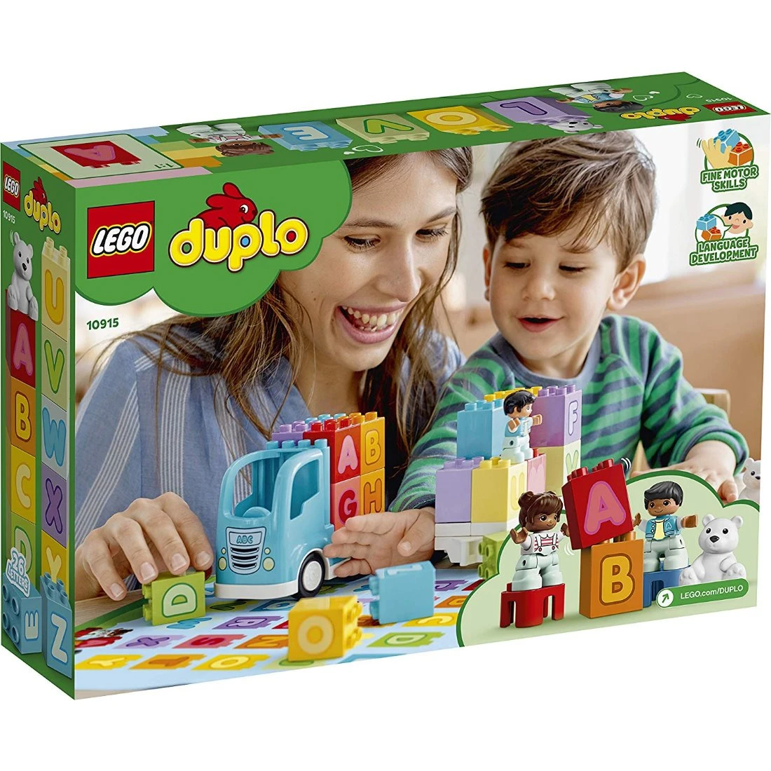 Lego 樂高 Duplo 得寶 10915 字母卡車