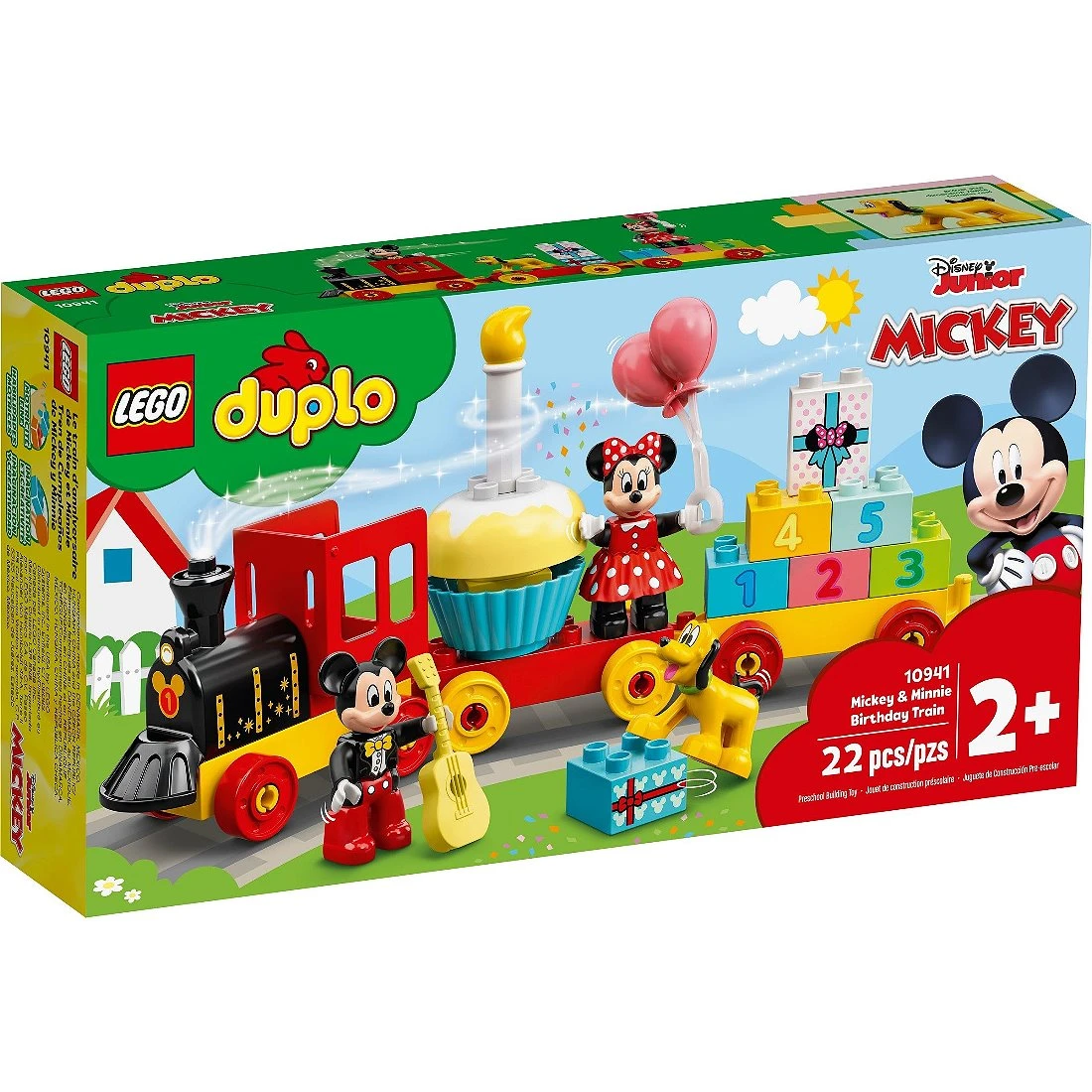 Lego 樂高 Duplo 得寶 10941 米奇&米妮生日火車