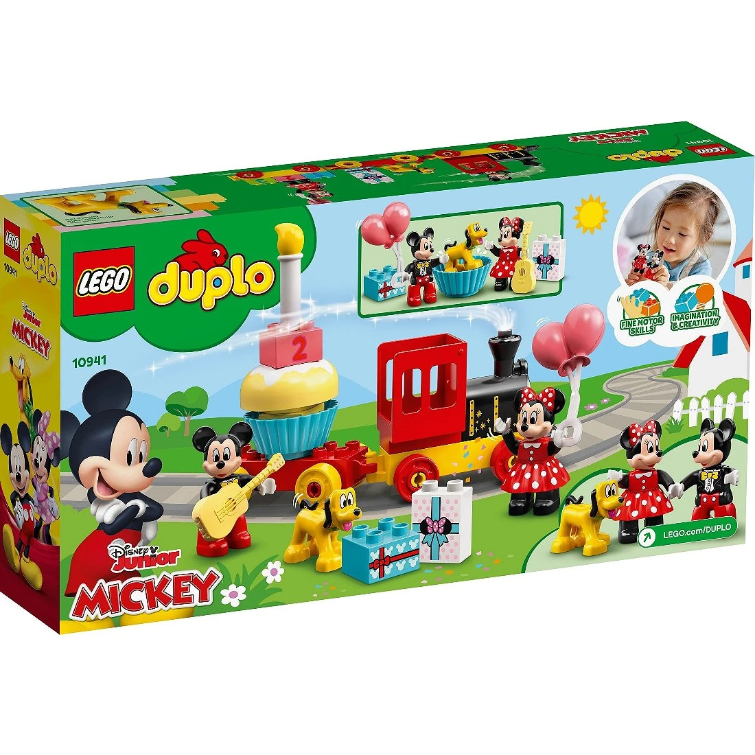 Lego 樂高 Duplo 得寶 10941 米奇&米妮生日火車