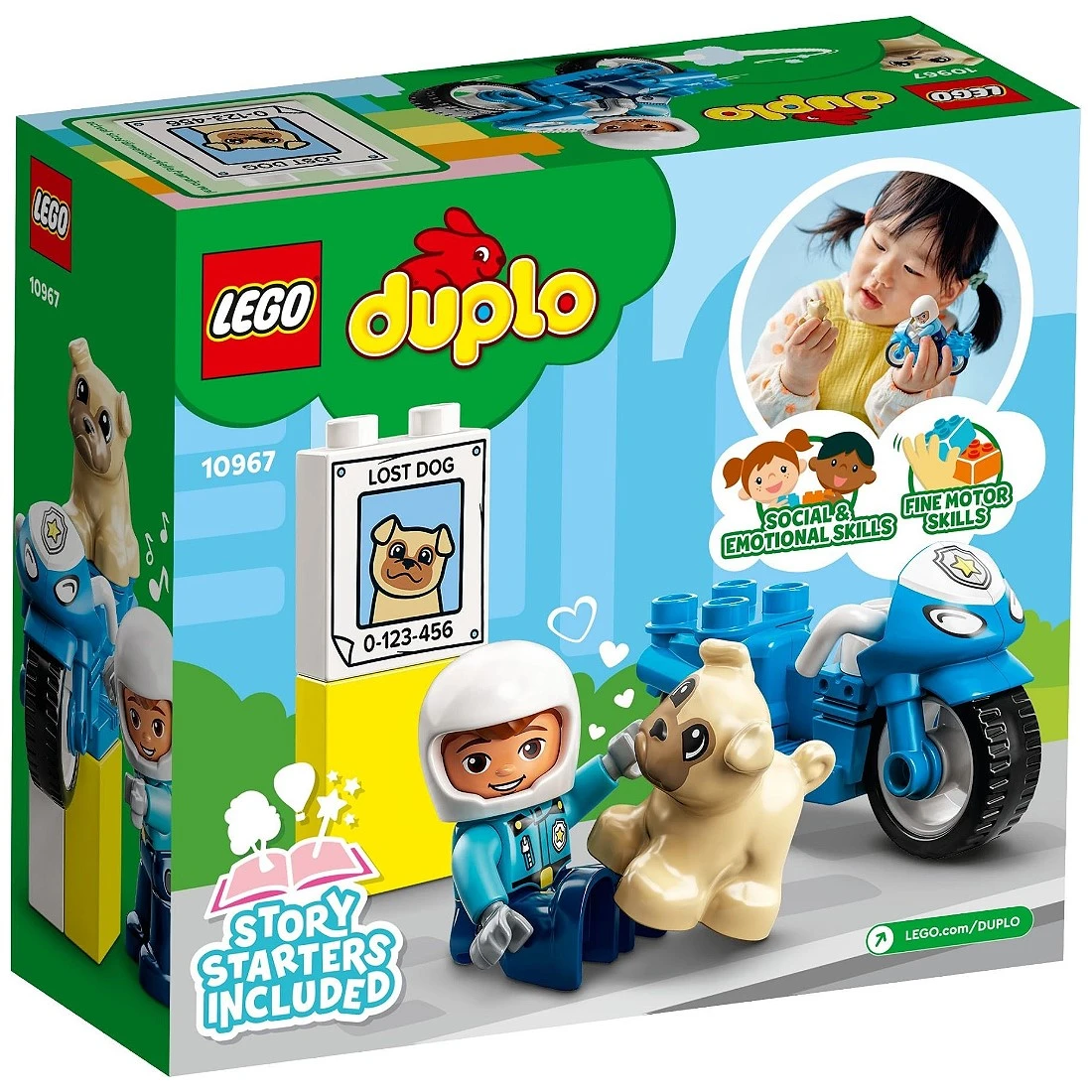 Lego 樂高 Duplo 得寶 10967 警察摩托車