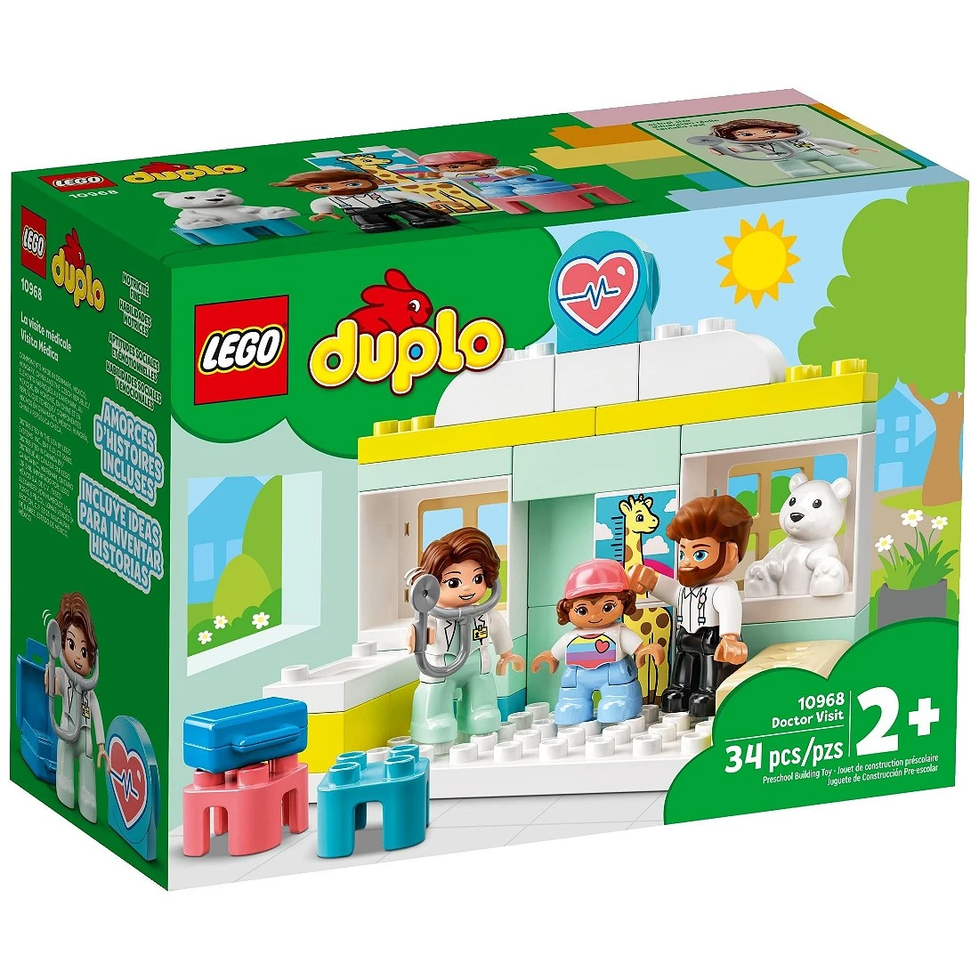 Lego 樂高 Duplo 得寶 10968 兒童診所