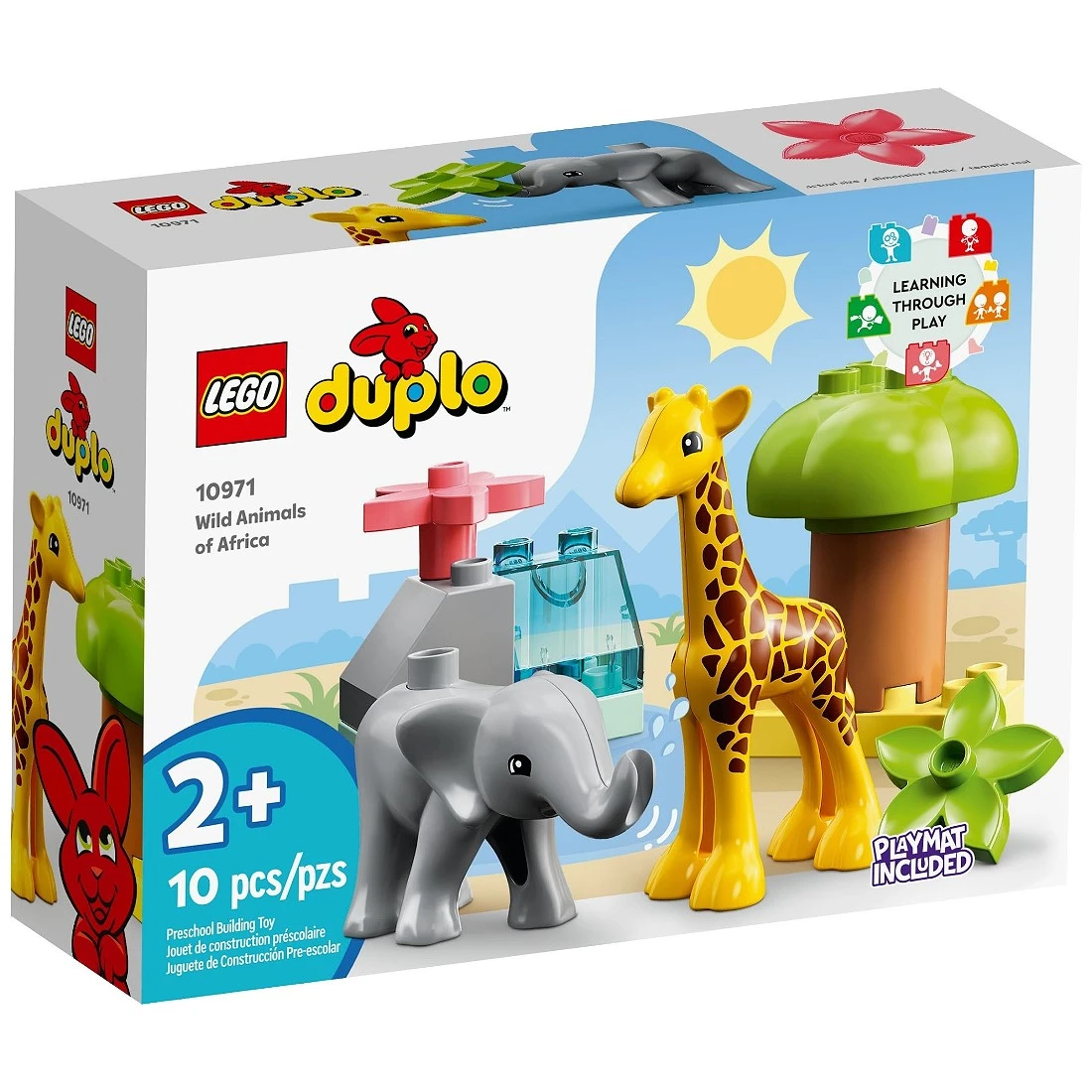 Lego 樂高 Duplo 得寶 10971 非洲野生動物