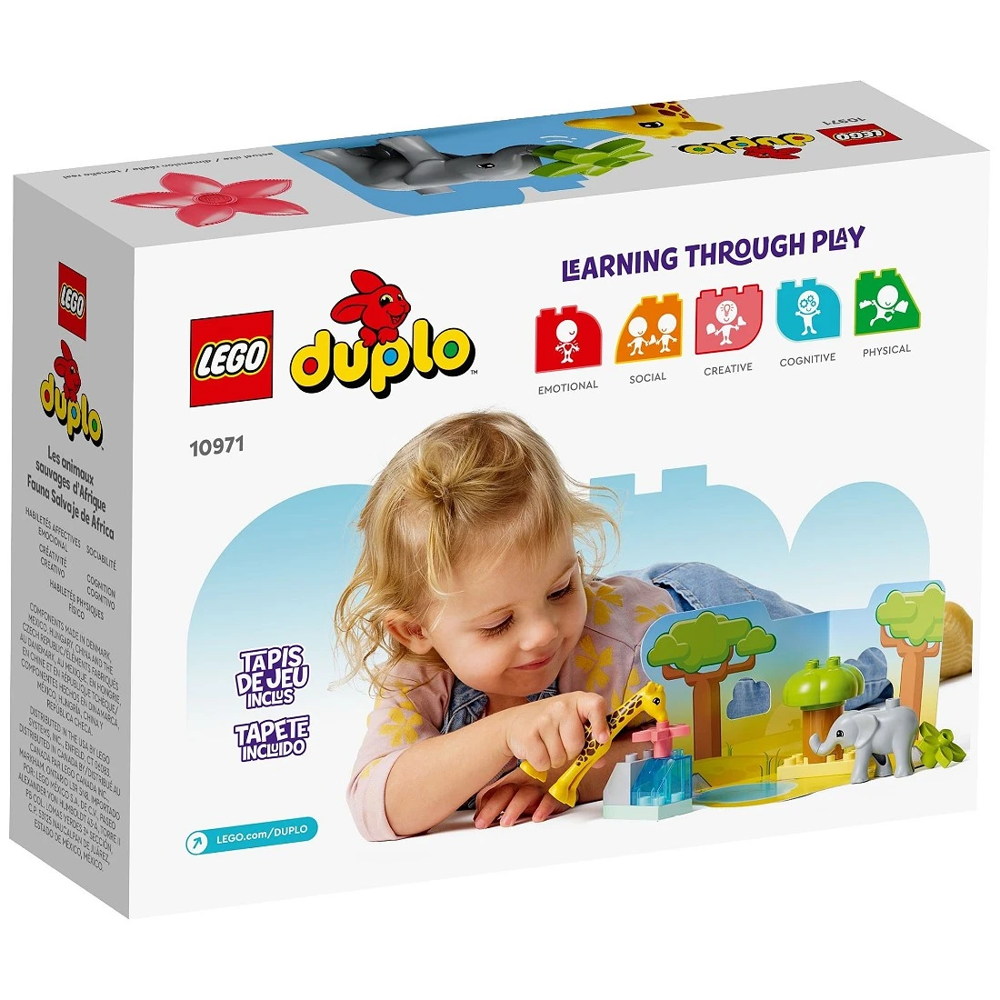 Lego 樂高 Duplo 得寶 10971 非洲野生動物