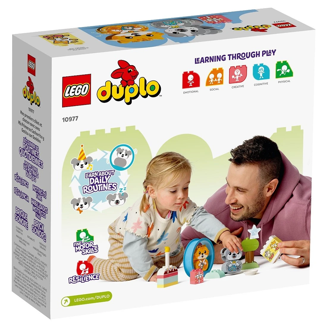 Lego 樂高 Duplo 得寶 10977 我的第一支有聲小狗和小貓