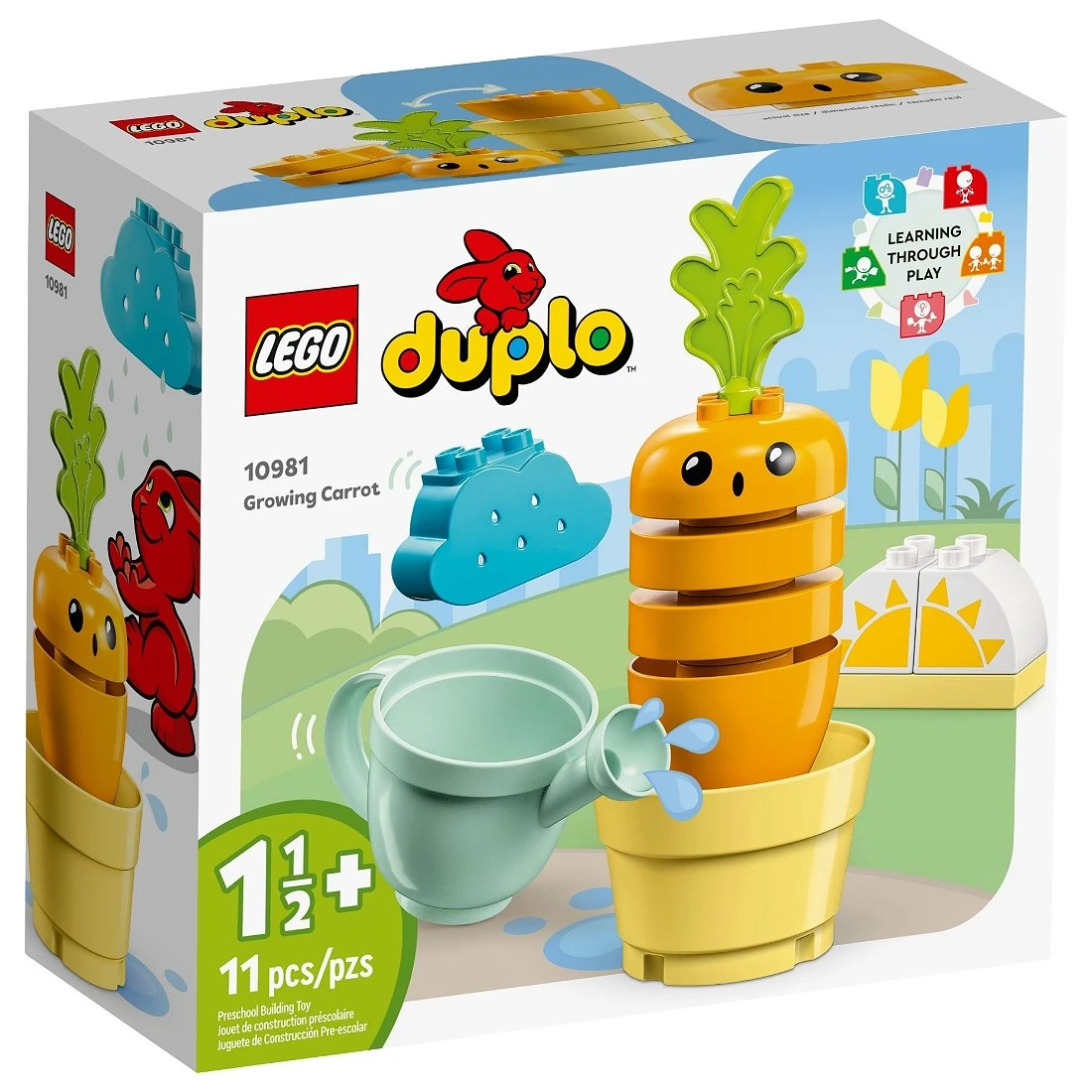 Lego 樂高 Duplo 得寶 10981 紅蘿蔔種植趣
