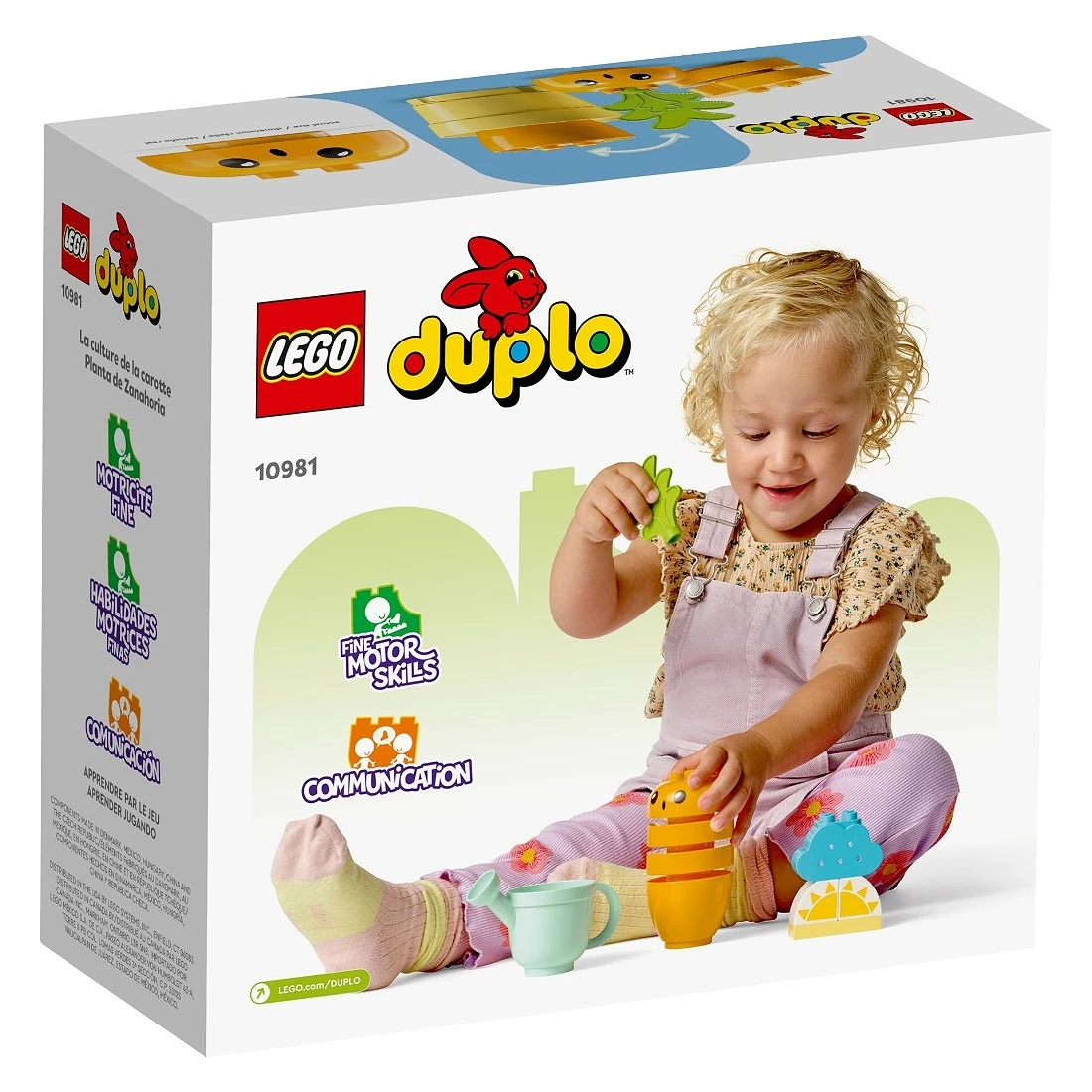 Lego 樂高 Duplo 得寶 10981 紅蘿蔔種植趣