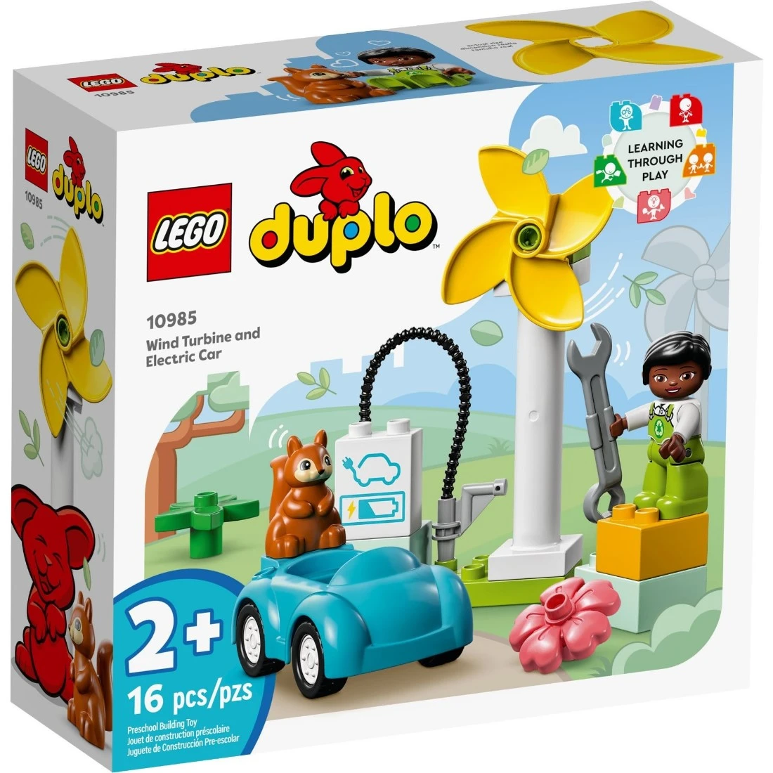 Lego 樂高 Duplo 得寶 10985 風力發電機和電動車