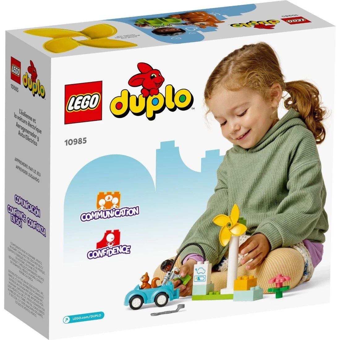 Lego 樂高 Duplo 得寶 10985 風力發電機和電動車