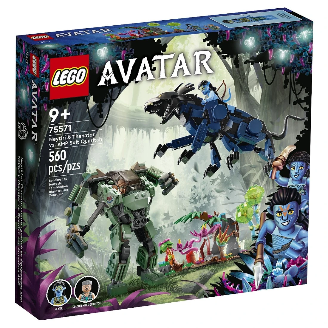 Lego 樂高 Movie 電影 75571 Avatar 阿凡達 奈蒂莉與死神獸 VS 柯邁斯AMP裝甲
