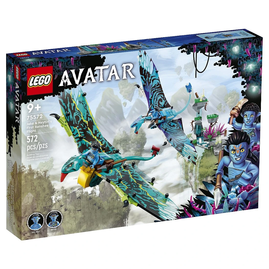 Lego 樂高 Movie 電影 75572 Avatar 阿凡達 傑克與奈蒂莉的斑溪獸飛行