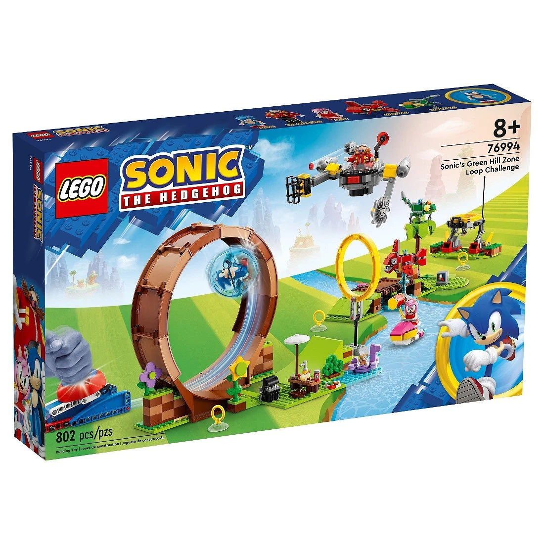 Lego 樂高 Movie 電影 76994 Sonic 音速小子 Green Hill 區域循環挑戰