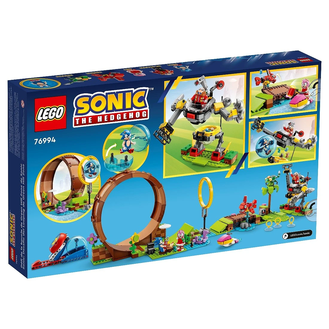 Lego 樂高 Movie 電影 76994 Sonic 音速小子 Green Hill 區域循環挑戰