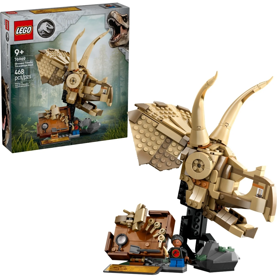 Lego 樂高 Movie 電影 76969 侏羅紀世界 恐龍化石：三角龍頭骨