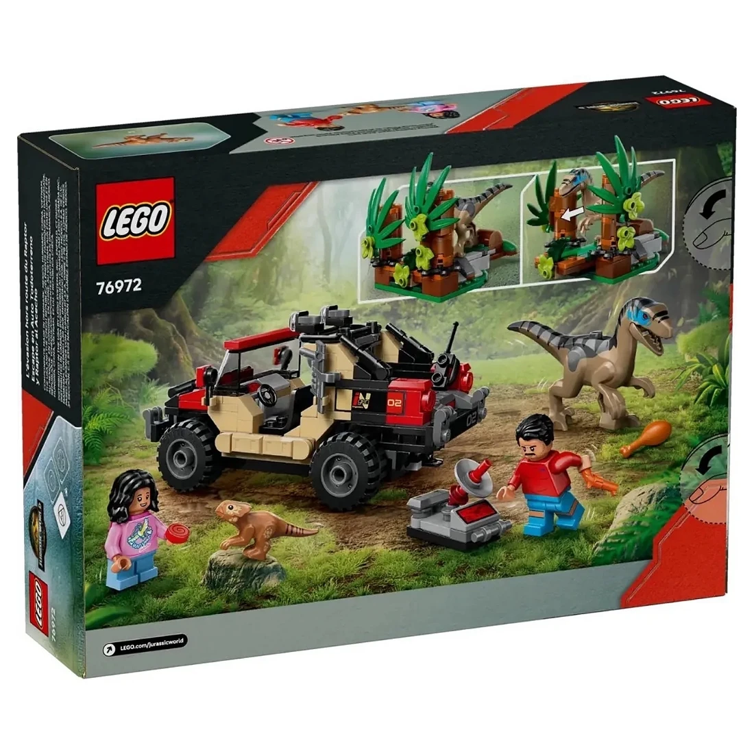Lego 樂高 Movie 電影 76972  侏儸紀世界逃離迅猛龍越野大冒險