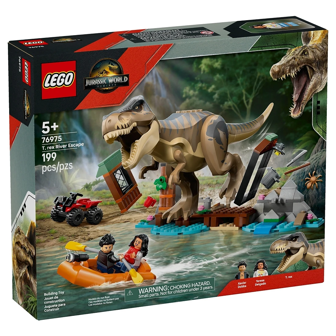Lego 樂高 Movie 電影 76975 侏儸紀世界 逃離暴龍河川大冒險