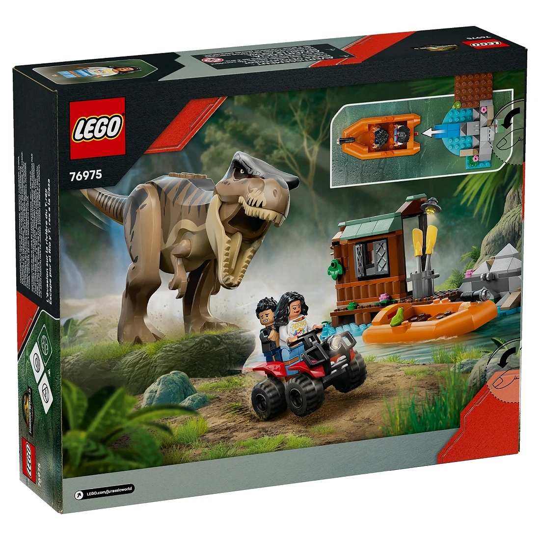 Lego 樂高 Movie 電影 76975 侏儸紀世界 逃離暴龍河川大冒險