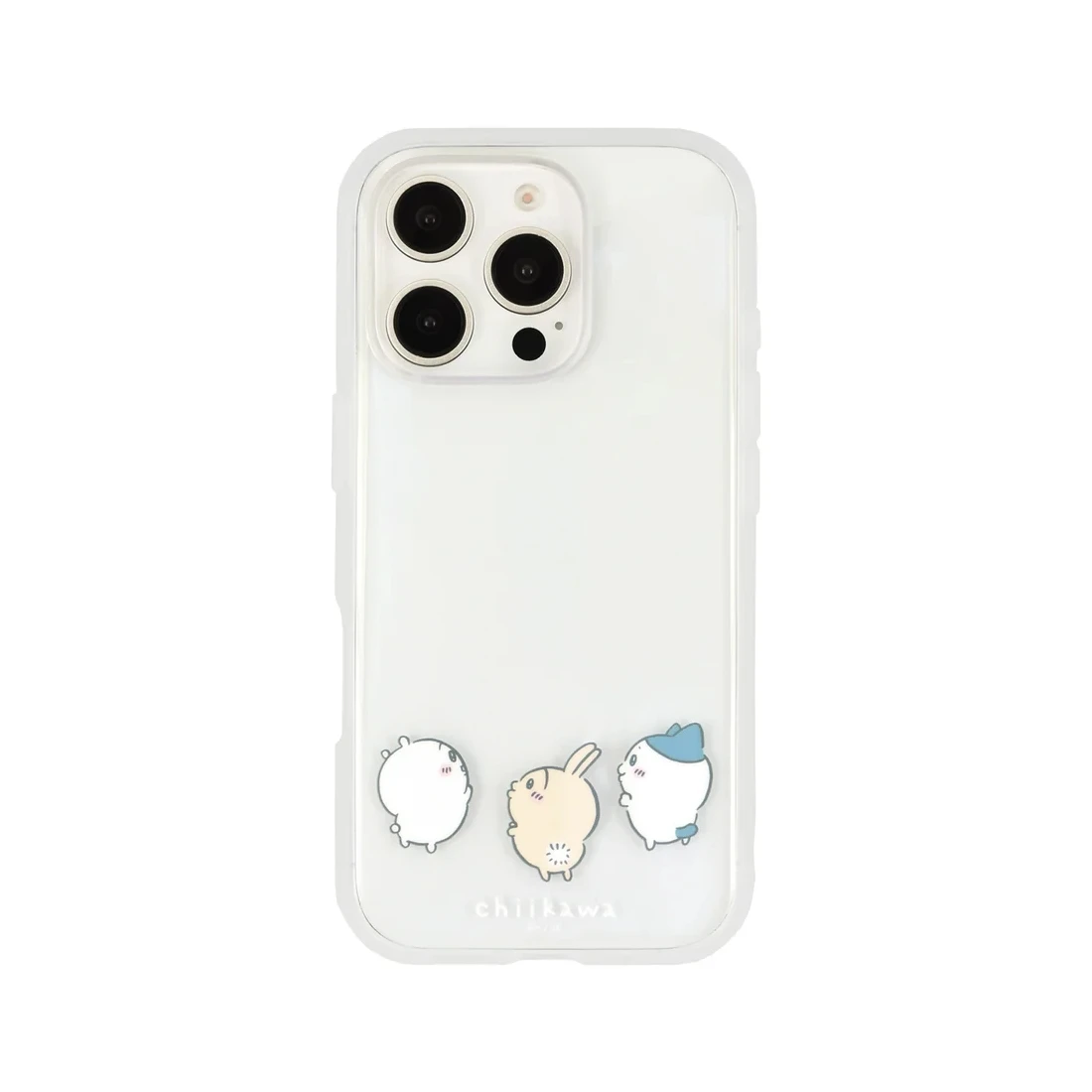 吉伊卡哇 Chiikawa IIIIfit Clear iPhone16 PRO 手機殼 向上看款