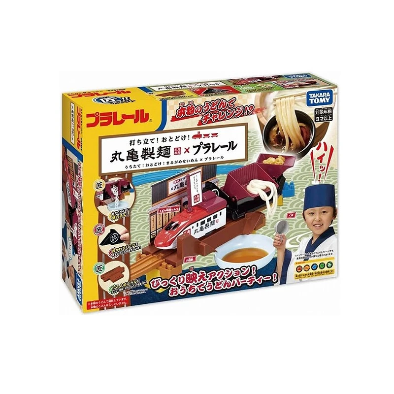 TakaraTomy Plarail 多美火車丸龜麵遊戲組