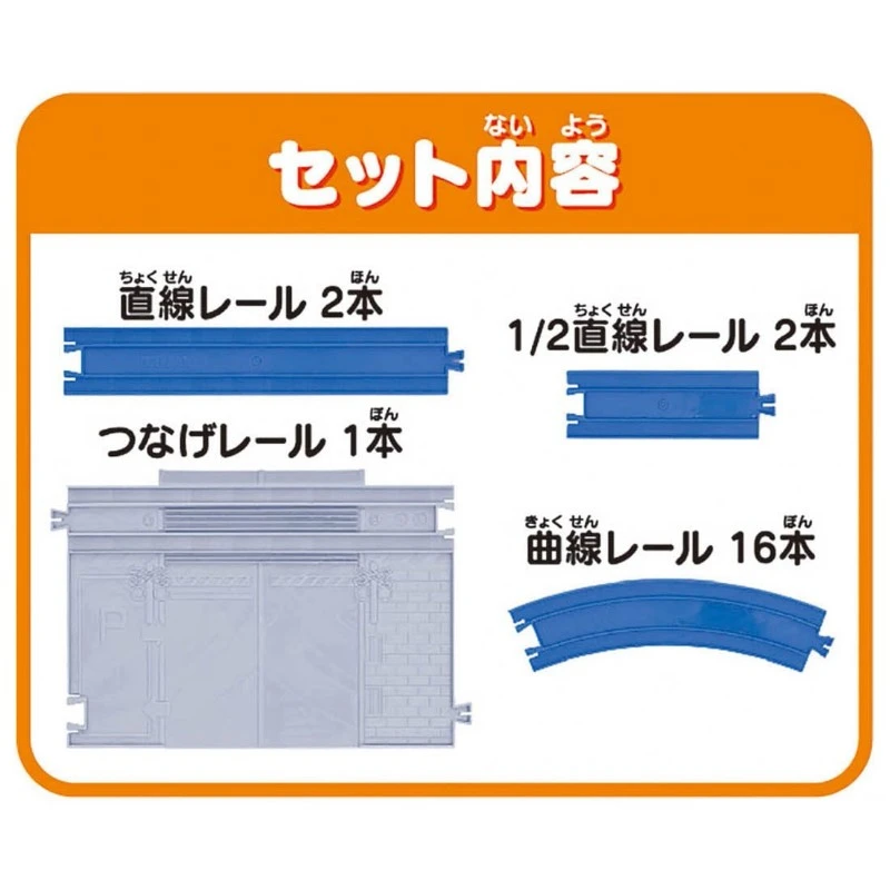 TakaraTomy Plarail 基本軌道變化入門組