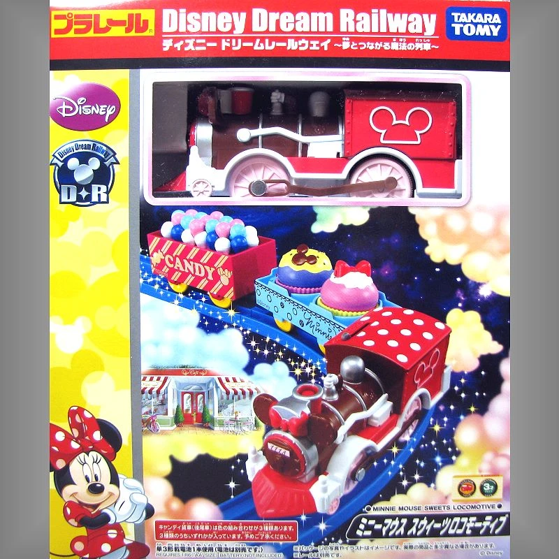 TakaraTomy Plarail Disney 米妮夢幻蒸汽機關火車