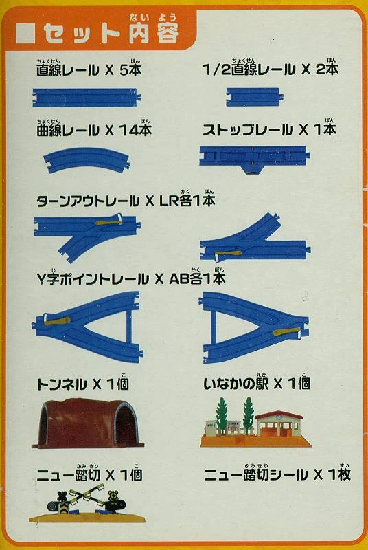 TakaraTomy Plarail 自由組裝多變化基本軌道組