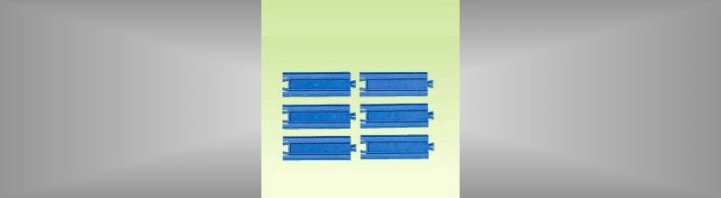 TakaraTomy Plarail 火車配件 R-02 1/2 直軌