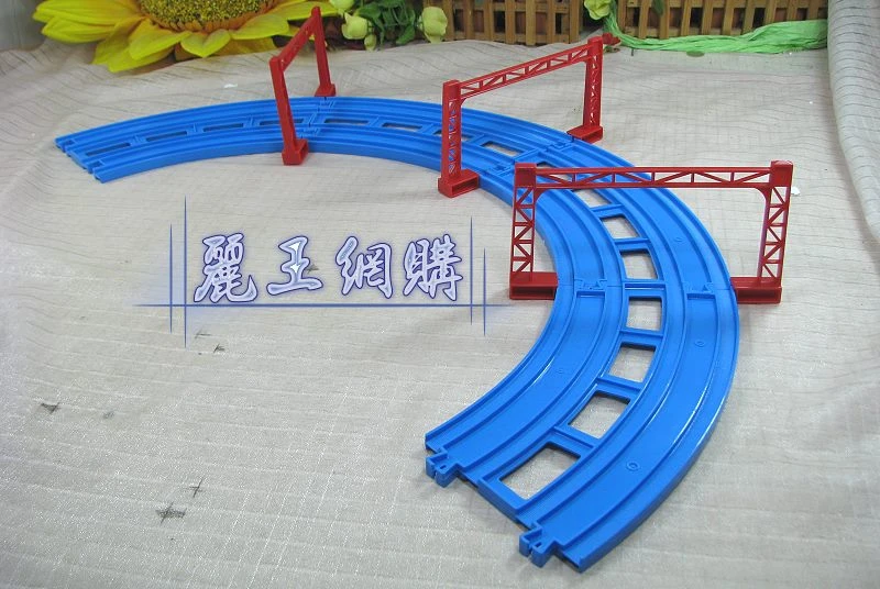 TakaraTomy Plarail 火車配件 R-05 複線彎軌