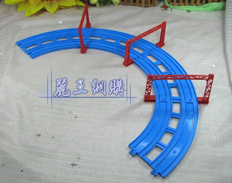 TakaraTomy Plarail 火車配件 R-05 複線彎軌