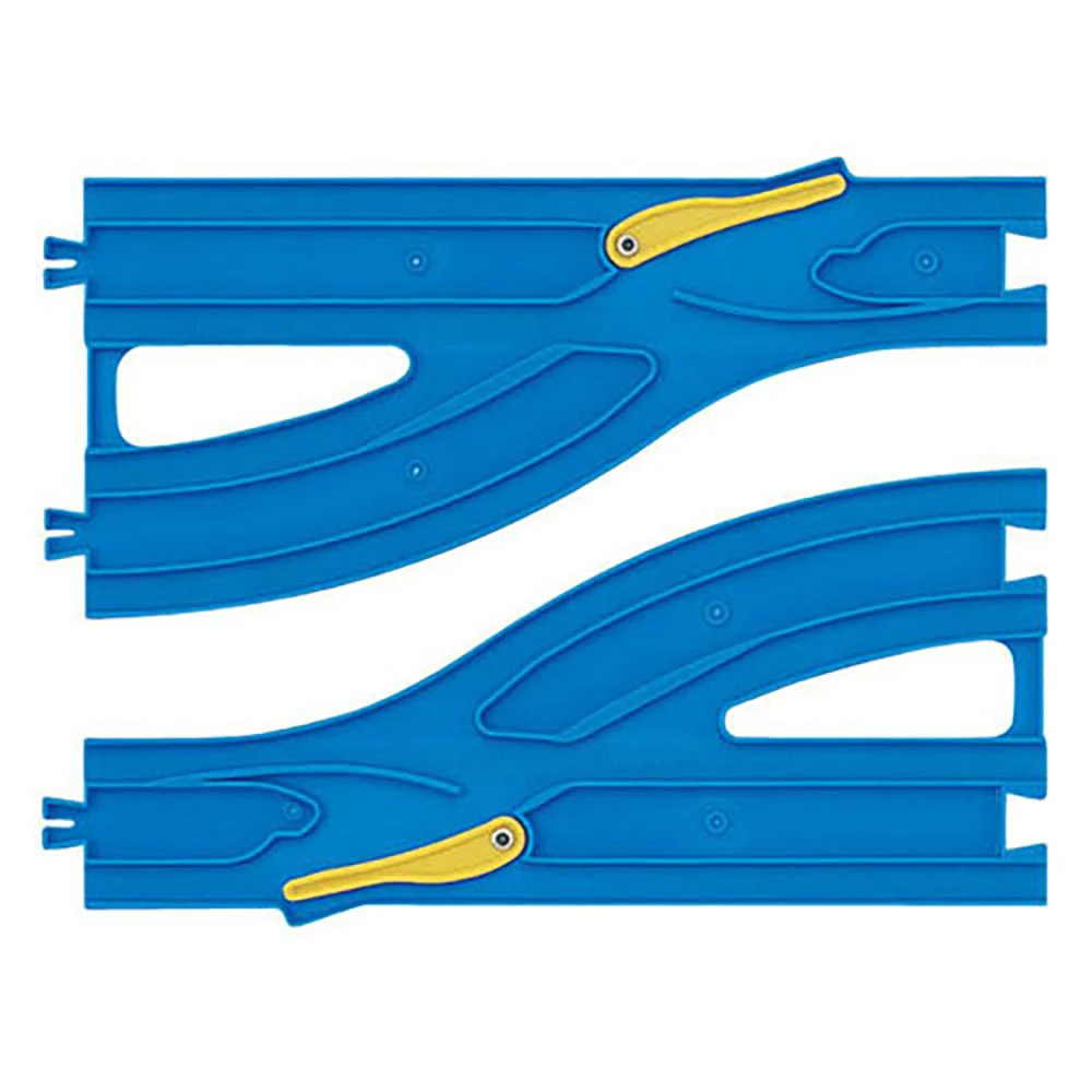 TakaraTomy Plarail 火車配件 R-13 單複線轉接軌