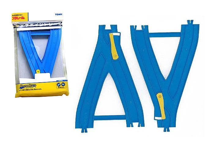 TakaraTomy Plarail 火車配件 R-22 Y型交叉軌