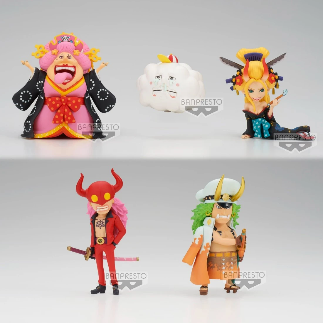 Banpresto 景品 海外限定 海賊王 WCF 和之國 鬼島篇 Vol.1 半中盒六入